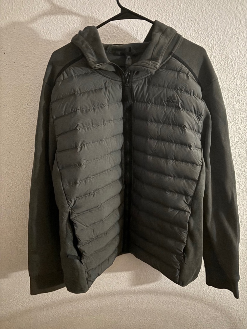 Adidas Varalite Duck Down Hybrid Jacket w/hood